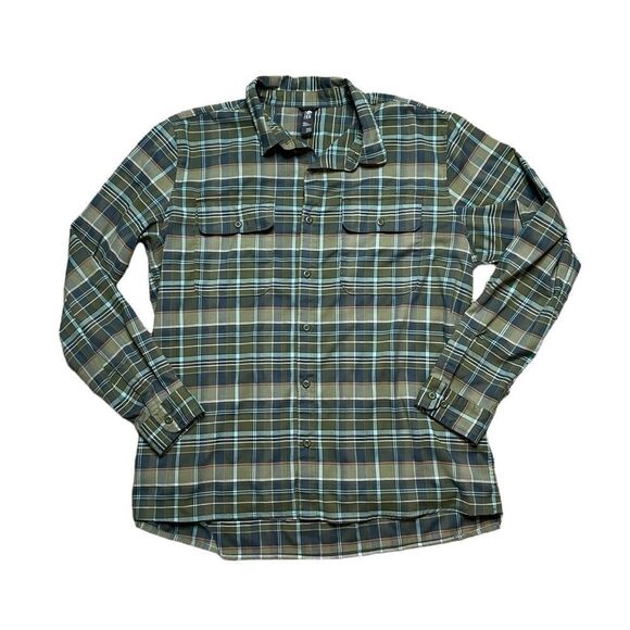 MOUNTAIN HARDWEAR Men's Voyager One Long Sleeve Plaid Shirt Size XXL - Picture 1 of 7